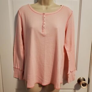 Guide Gear Field Tested Since 1977 Pink Women's Long Sleeve Top